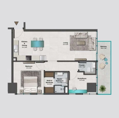 HRE Development - Sky Hills Residence 2 - Apartment