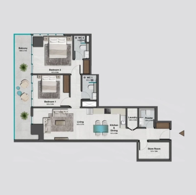 HRE Development - Sky Hills Residence 2 - Apartment