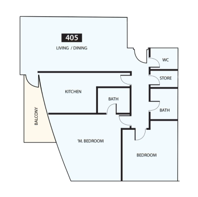 Blanco Thornton - Paradise View 1 - Apartment