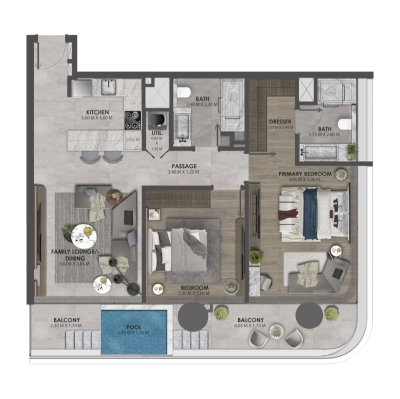 Citi Developers - Allura - Apartment