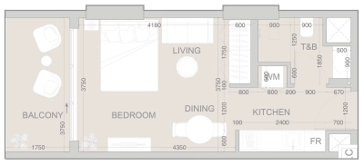 Object 1 - Evergr1n House - Apartment