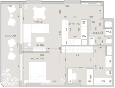 Object 1 - Evergr1n House - Apartment