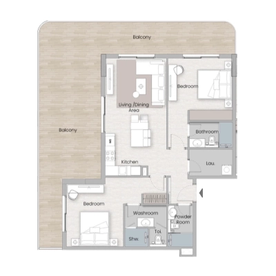 HMB Homes - One Beverly - Apartment
