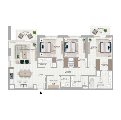 Emaar - Golf Hillside - Apartment