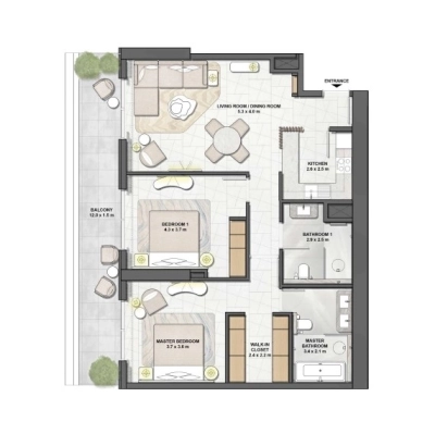 Omniyat - Saria - Apartment