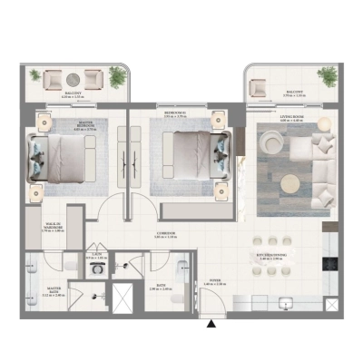 Emaar - Porto View - Apartment