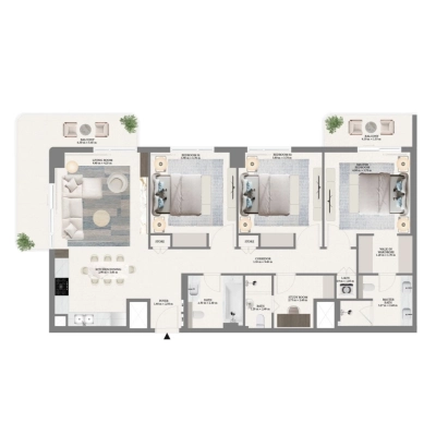 Emaar - Porto View - Apartment