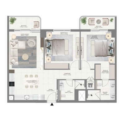 Emaar - Pier Point - Apartment