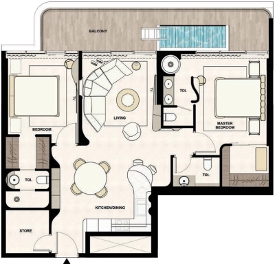 Peace Home Development - Natuzzi Harmony - Apartment