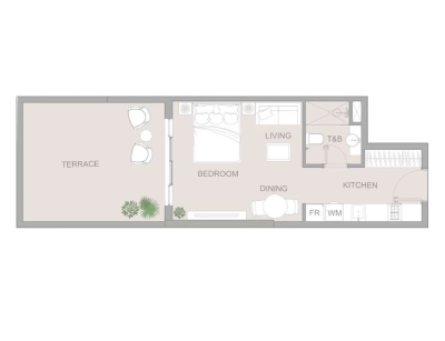 Object 1 - AUREL1A Residence - Apartment