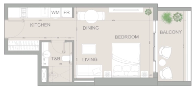 Object 1 - AUREL1A Residence - Apartment