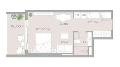 Object 1 - AUREL1A Residence - Apartment