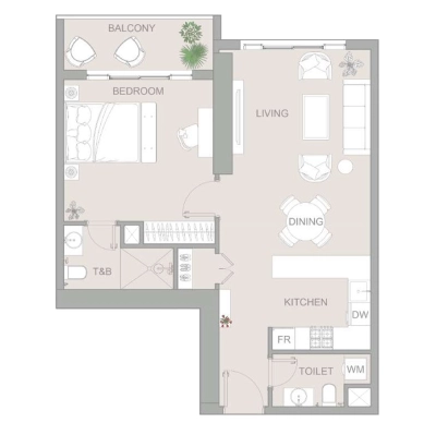 Object 1 - AUREL1A Residence - Apartment