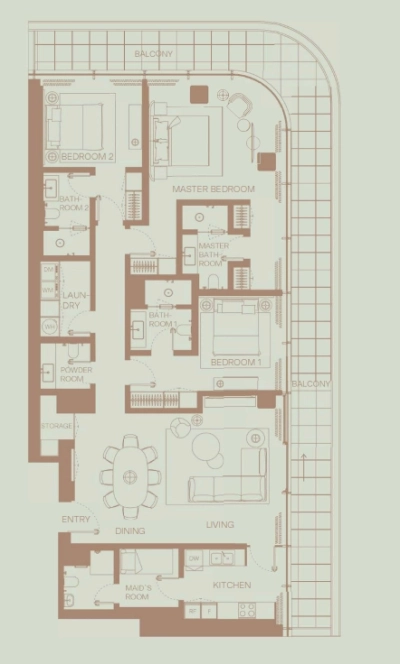 H&H - Eden House The Park - Apartment