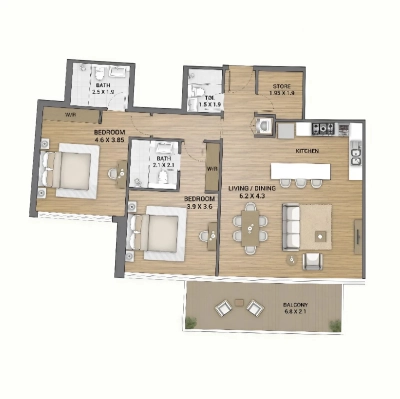AAA Real Estate Development - Ocean Tower - Apartment