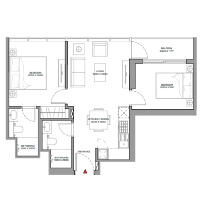 Sobha - Delphine Beach Residences  - Apartment