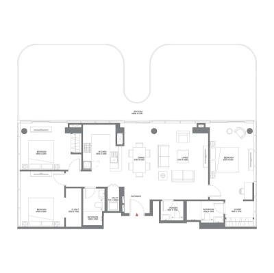 Sobha - Delphine Beach Residences  - Apartment