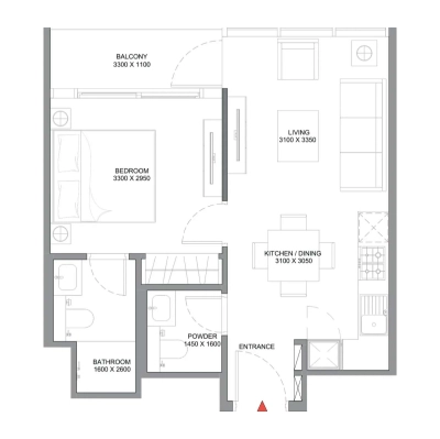 Sobha - Delphine Beach Residences  - Apartment