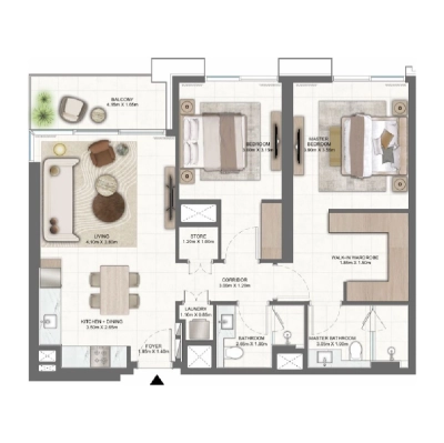 Emaar - Terra Heights - Apartment
