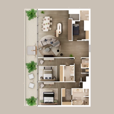 Aldar Properties - Mandarin Oriental Residences - Apartment