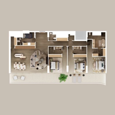 Aldar Properties - Mandarin Oriental Residences - Apartment