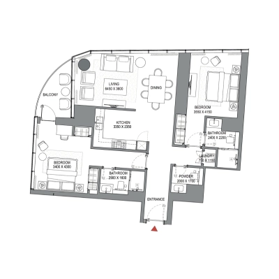 Sobha - SeaHaven Tower C - Apartment