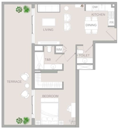 Object 1 - TETR1S Tower - Apartment