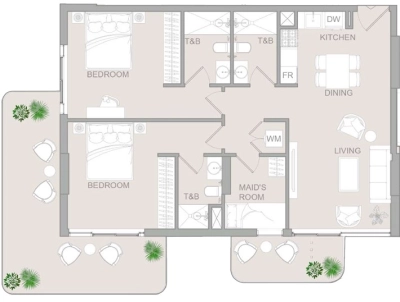 Object 1 - TETR1S Tower - Apartment