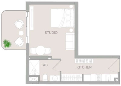 Object 1 - TETR1S Tower - Apartment
