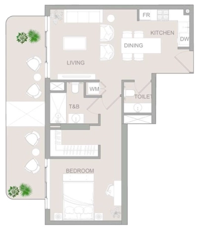 Object 1 - TETR1S Tower - Apartment