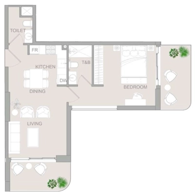 Object 1 - TETR1S Tower - Apartment