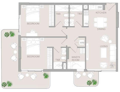 Object 1 - TETR1S Tower - Apartment