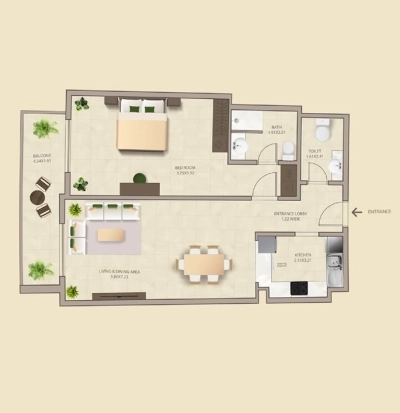 AJ Gargash Real Estate Development -  Mayflower Residences - Apartment