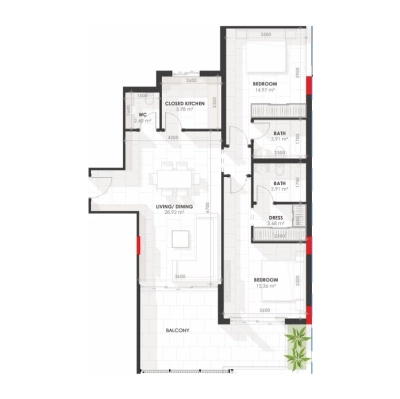 Palladium Development - Amazonia Residence - Apartment