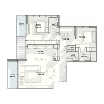 Mill Hill Riviera Development - Allegro Residences - Apartment