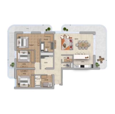 Aldar Properties - Manarat Living 3 - Apartment