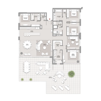 Meraas - City Walk Crestlane - Apartment